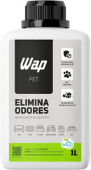 WAP Eliminador e Neutralizador de Odores Pet WAP ELIMINA ODORES PET 1 LITRO, Branco e Verde